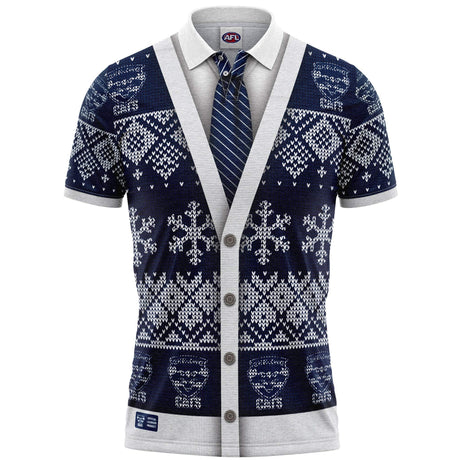 AFL Geelong Cats 'Iceman' XMAS Shirt - Ashtabula