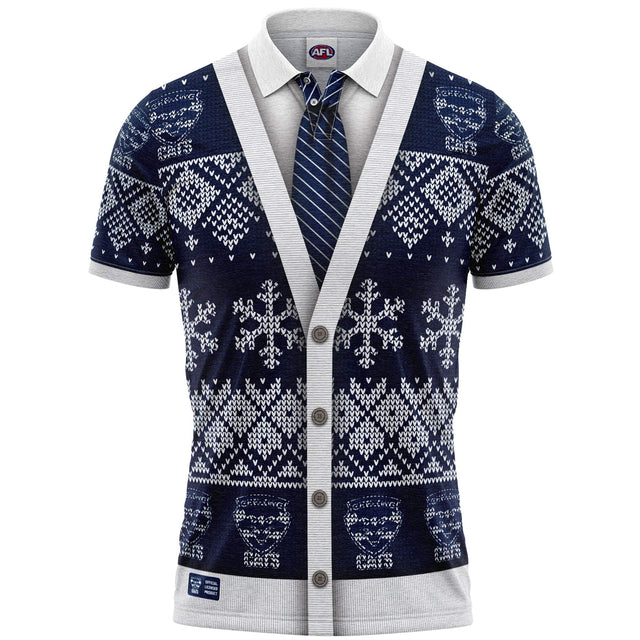 AFL Geelong Cats 'Iceman' XMAS Shirt - Ashtabula