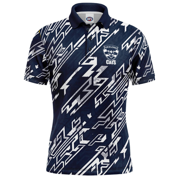 AFL Geelong Cats 'Par-Tee' Golf Polo - Ashtabula