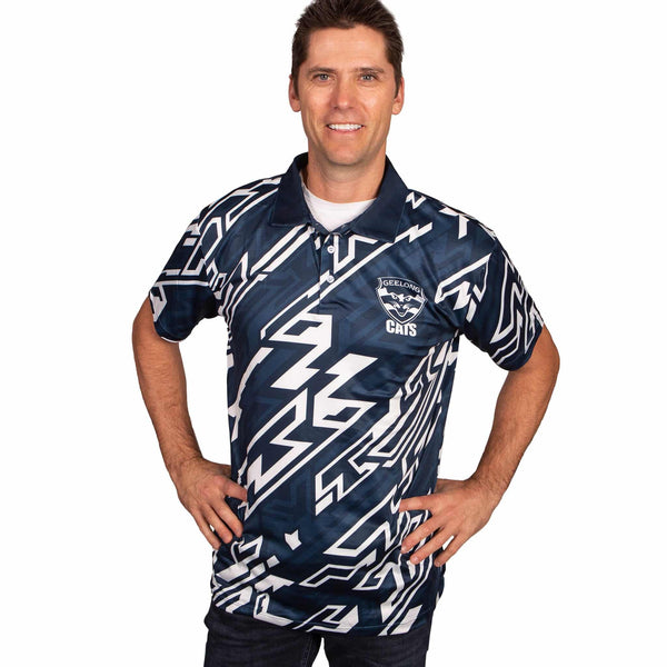 AFL Geelong Cats 'Par-Tee' Golf Polo - Ashtabula