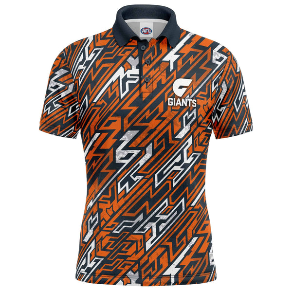 AFL GWS Giants 'Par-Tee' Golf Polo - Ashtabula