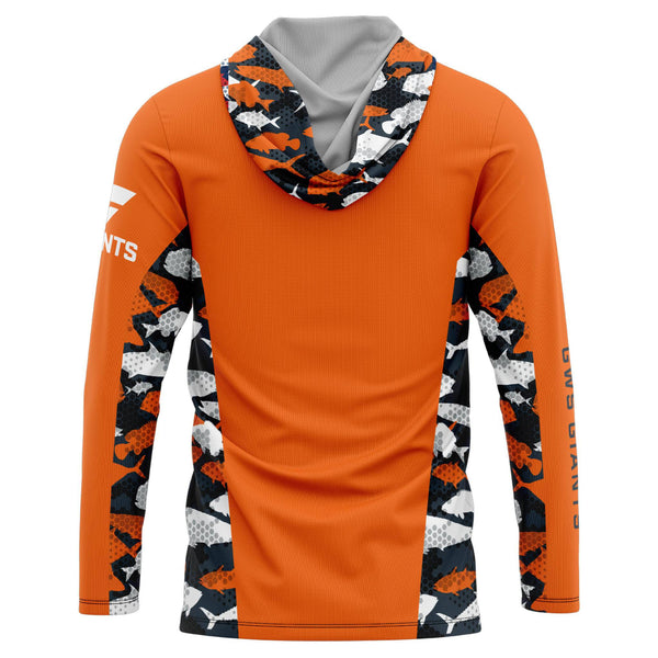 AFL GWS Giants 'Reef Runner' Hooded Fishing Shirt - Youth - Ashtabula