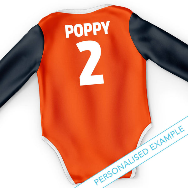 AFL GWS Giants "Rover" 3pc Bodysuit Gift Set - Ashtabula