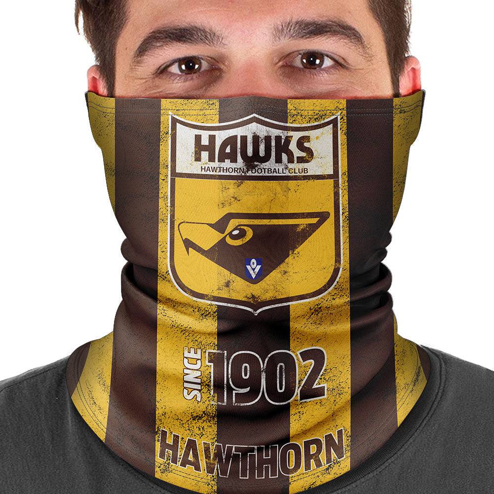 AFL Hawthorn Heritage Multi-Purpose Bandana - Ashtabula