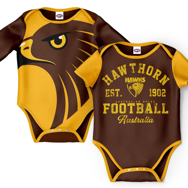 AFL Hawthorn Infant 2pc Gift Set - Ashtabula