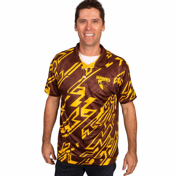 AFL Hawthorn 'Par-Tee' Golf Polo - Ashtabula