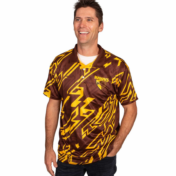 AFL Hawthorn 'Par-Tee' Golf Polo - Ashtabula