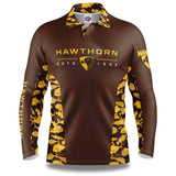 AFL Hawthorn 'Reef Runner' Fishing Shirt - Adult - Ashtabula