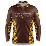 AFL Hawthorn 'Reef Runner' Fishing Shirt - Adult - Ashtabula