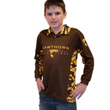 AFL Hawthorn 'Reef Runner' Fishing Shirt - Youth - Ashtabula