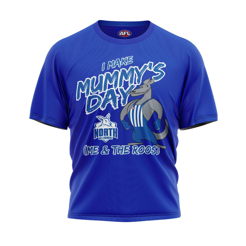 AFL North Melbourne 'Mummy's Day' Tee - Ashtabula