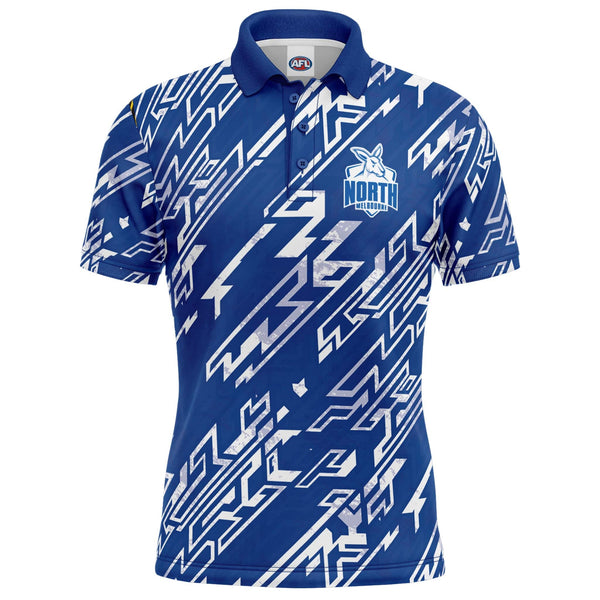 AFL North Melbourne 'Par-Tee' Golf Polo - Ashtabula