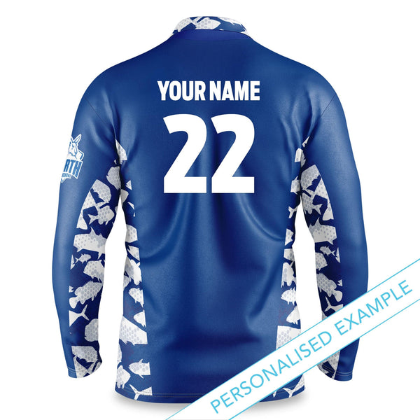 AFL North Melbourne 'Reef Runner' Fishing Shirt - Youth - Ashtabula