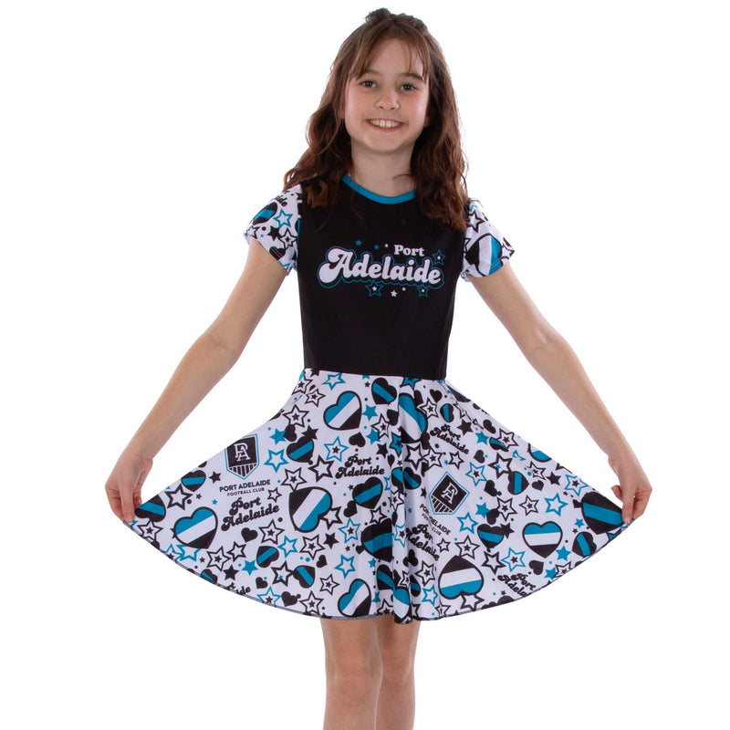 AFL Port Adelaide 'Heartbreaker' Dress - Ashtabula