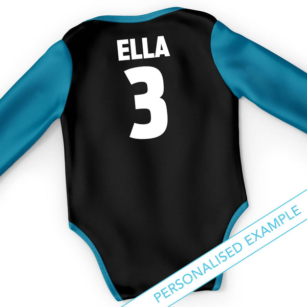 AFL Port Adelaide "Rover" 3pc Bodysuit Gift Set - Ashtabula
