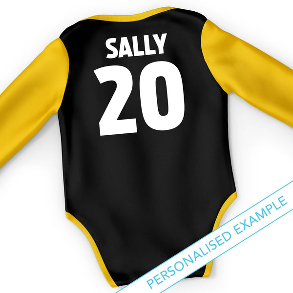AFL Richmond Tigers "Rover" 3pc Bodysuit Gift Set - Ashtabula