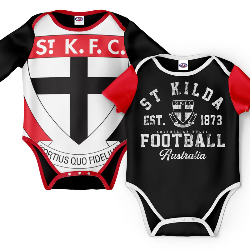 AFL Saint Kilda Infant 2pc Gift Set - Ashtabula