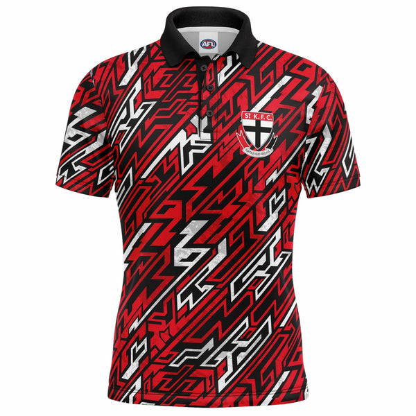 AFL St Kilda 'Par-Tee' Golf Polo - Ashtabula