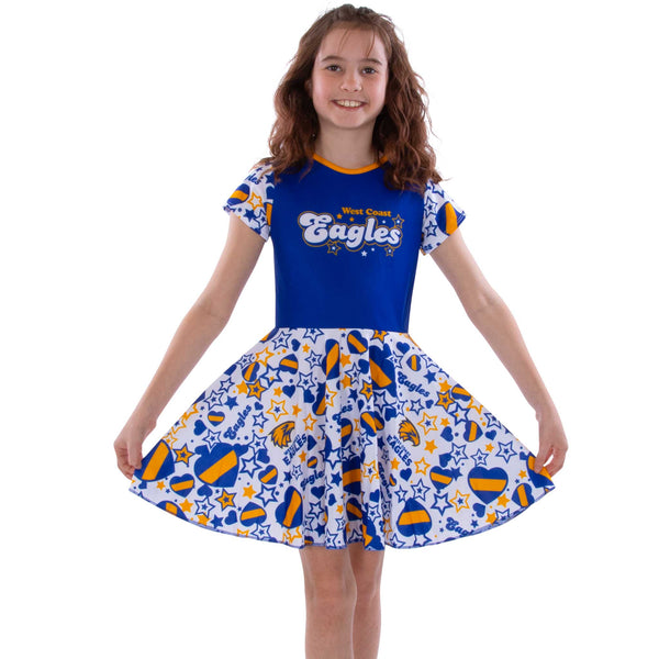 AFL West Coast Eagles 'Heartbreaker' Dress - Ashtabula