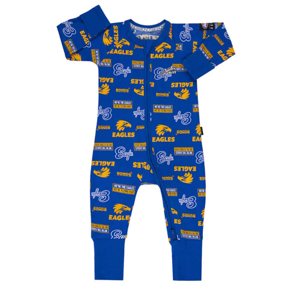 AFL West Coast Eagles Zip Wondersuit - Ashtabula