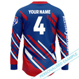 AFL Western Bulldogs 'Blitz' MX Jersey - Ashtabula