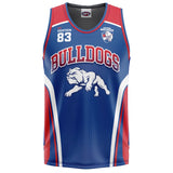 AFL Western Bulldogs 'Hoops' Basketball Singlet - Ashtabula