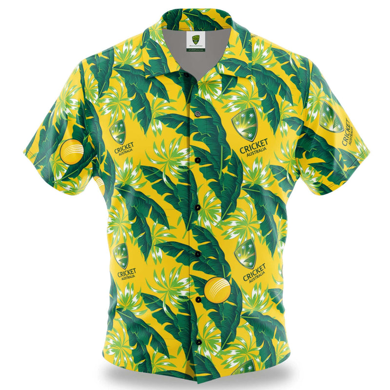 Cricket Australia 'Paradise' Hawaiian Shirt - Ashtabula