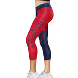 AFL Melbourne Demons 'Siren' Leggings - Ashtabula