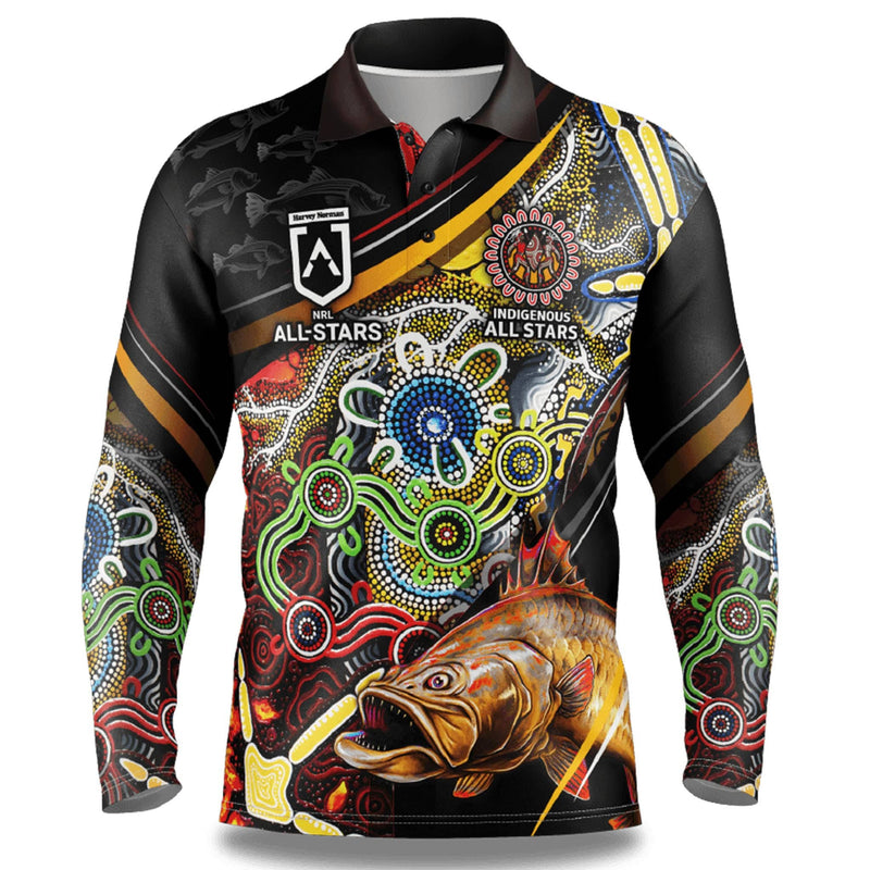 Indigenous All Stars Fishing Shirt - Youth - Ashtabula