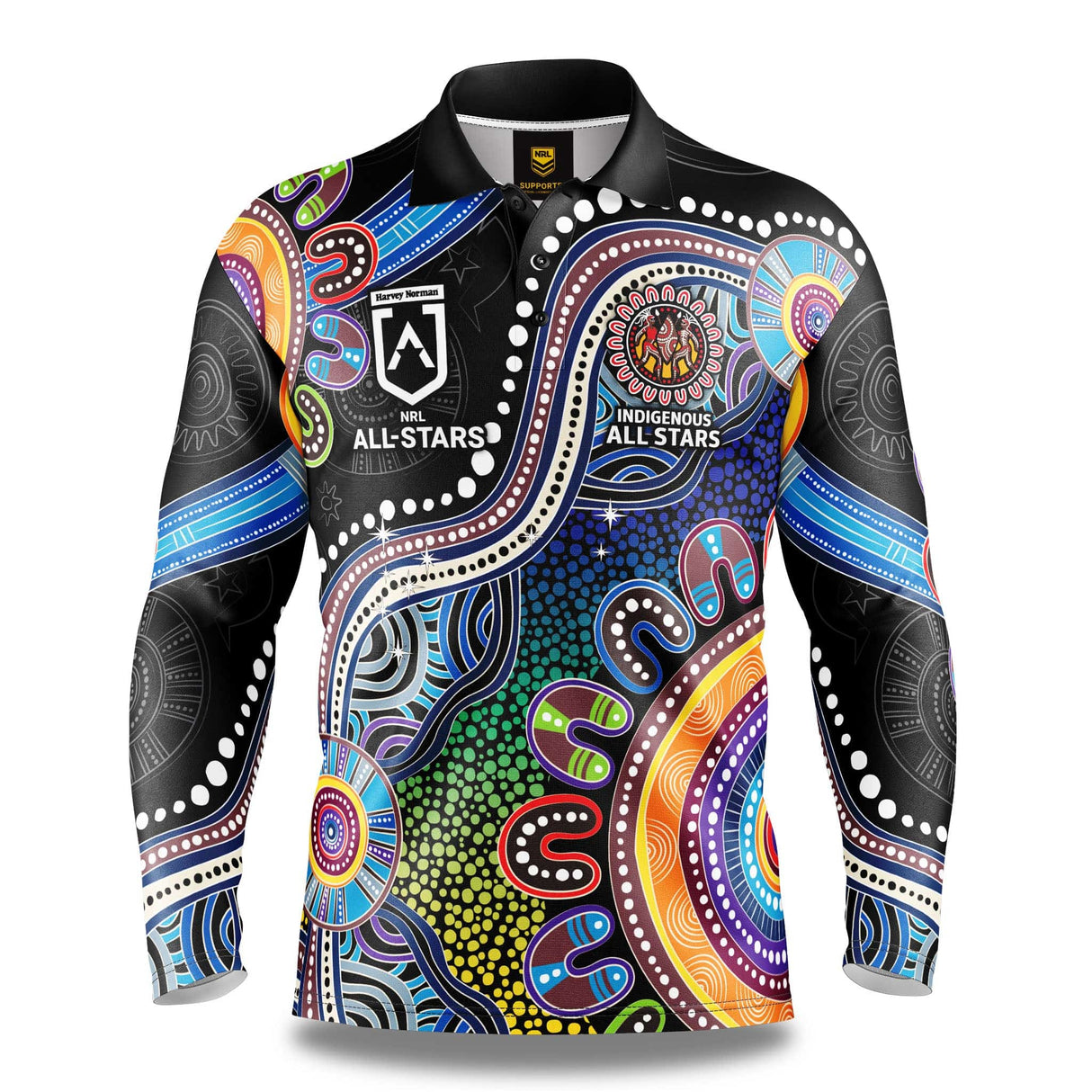 Indigenous All Stars 'Heritage' Fishing Shirt - Adult - Ashtabula