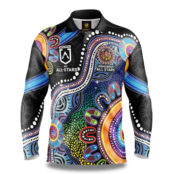 Indigenous All Stars 'Heritage' Fishing Shirt - Youth - Ashtabula