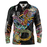 Indigenous All Stars 'Unity' Fishing Shirt - Youth - Ashtabula