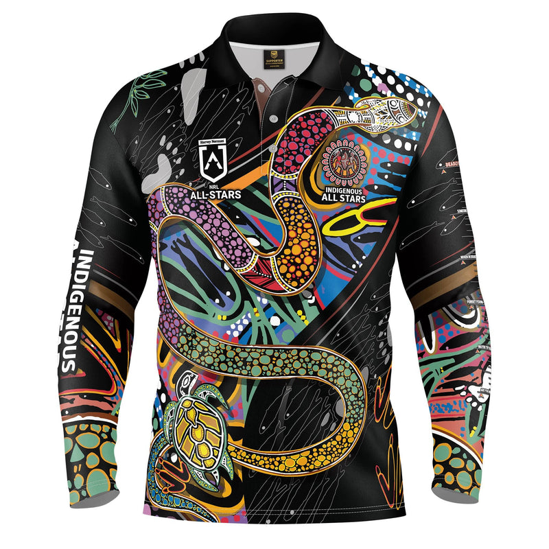 Indigenous All Stars 'Unity' Fishing Shirt - Youth - Ashtabula