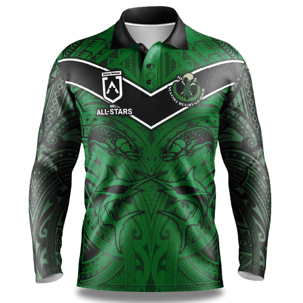Māori All Stars Fishing Shirt - Youth - Ashtabula