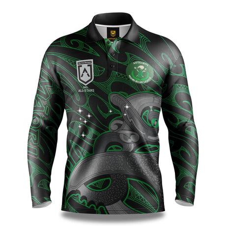 Māori All Stars 'Heritage' Fishing Shirt - Adult - Ashtabula
