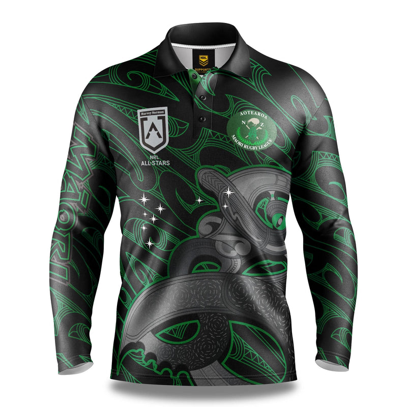 Māori All Stars 'Heritage' Fishing Shirt - Adult - Ashtabula