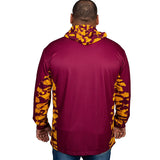 NRL Broncos 'Reef Runner' Hooded Fishing Shirt - Adult - Ashtabula