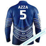 NRL Bulldogs 'Jumping Barra' Fishing Shirt - Youth - Ashtabula