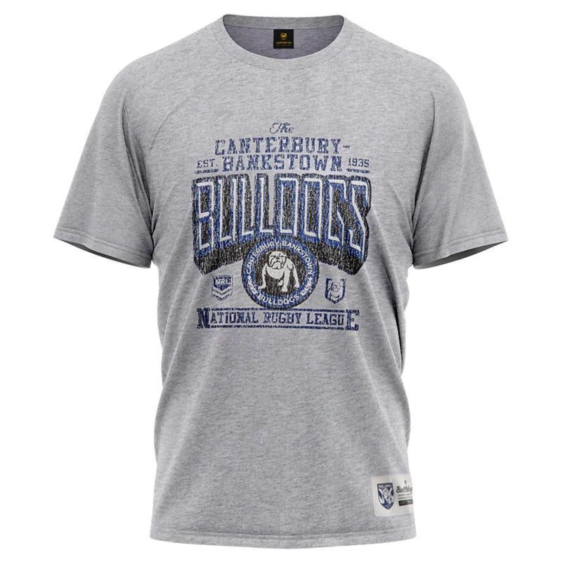NRL Bulldogs Kids Vintage Team T-Shirt - Ashtabula