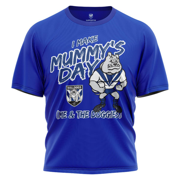 NRL Bulldogs 'Mummy's Day' Toddler Tee - Ashtabula