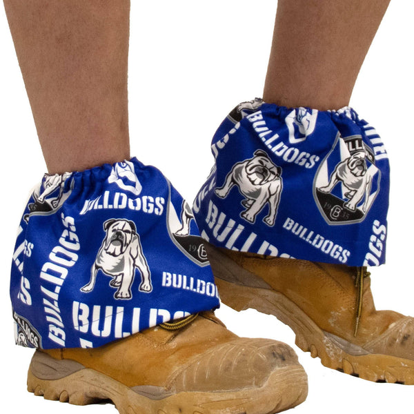 NRL Bulldogs 'Norton' Boot Covers - Ashtabula