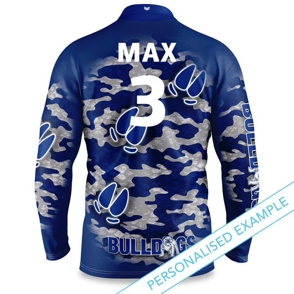 NRL Bulldogs "Razorback" Outback Shirts - Youth - Ashtabula