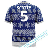 NRL Bulldogs XMAS Polo Shirt - Ashtabula