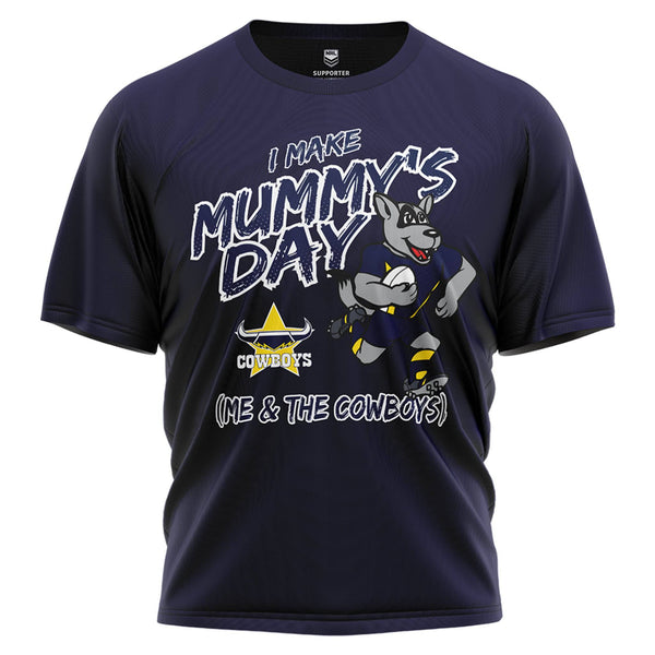 NRL Cowboys 'Mummy's Day' Toddler Tee - Ashtabula