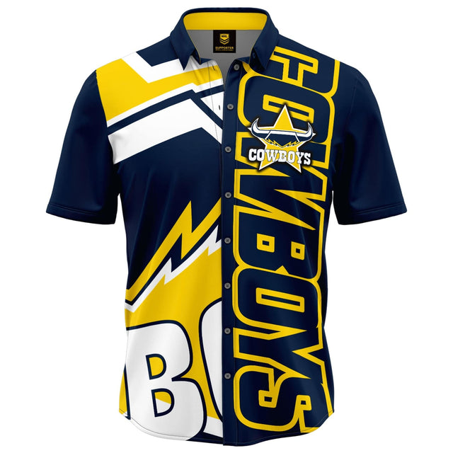 NRL Cowboys 'Showtime' Party Shirt - Ashtabula