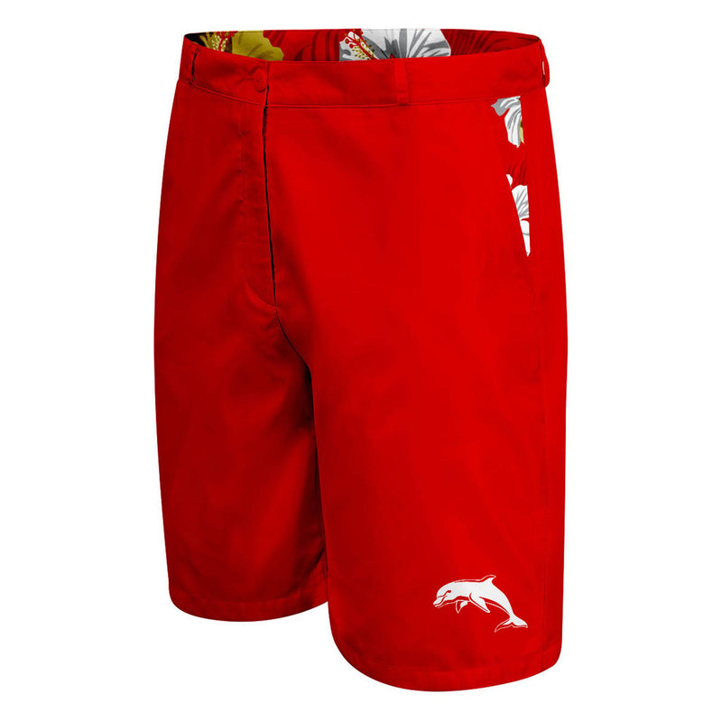 NRL Dolphins 'Aloha' Golf Shorts - Ashtabula