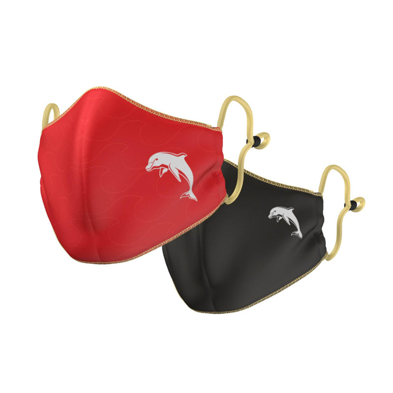NRL Dolphins Face Mask - Ashtabula