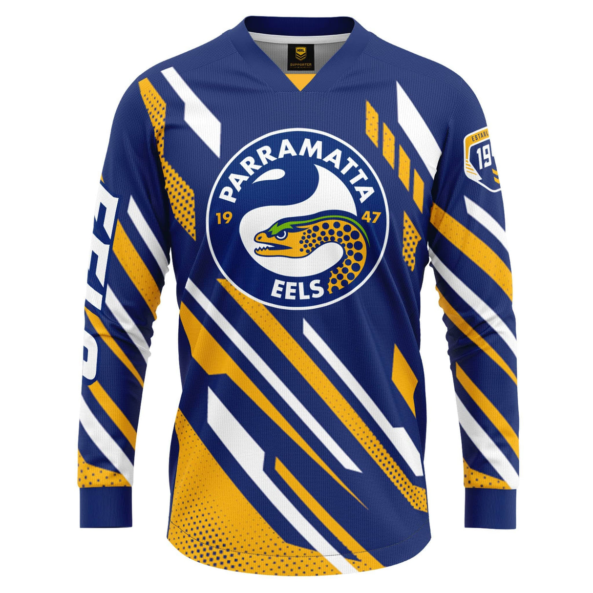 NRL Eels 'Blitz' MX Jersey - Youth - Ashtabula