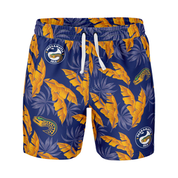 NRL Eels 'Paradise' Volley Swim Shorts - Ashtabula