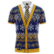 NRL Eels XMAS Polo Shirt - Ashtabula
